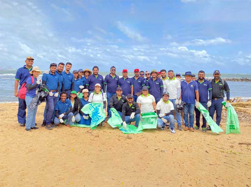 Haycarb Beach Clean-up Volunteer Program 2023